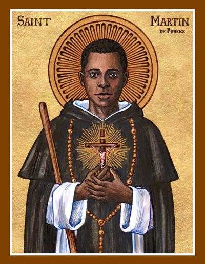 ST MARTIN DE PORRES, Barber, Healer, Monk, Saint of Peru