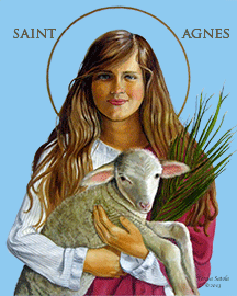 ST AGNES, TEEN WITNESS TO THE FAITH