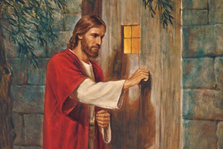 JESUS IS KNOCKING