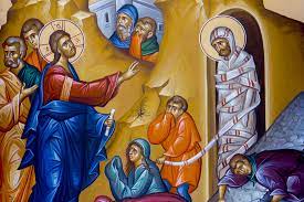 DYING AND LIVING IN CHRIST Lent 5 The Resurrection of Lazarus