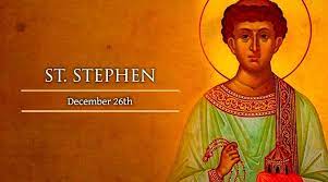 ST STEPHEN’S DAY Jesus Receive My Spirit