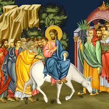 IN PROCESSION WITH JESUS, PALM SUNDAY 2024
